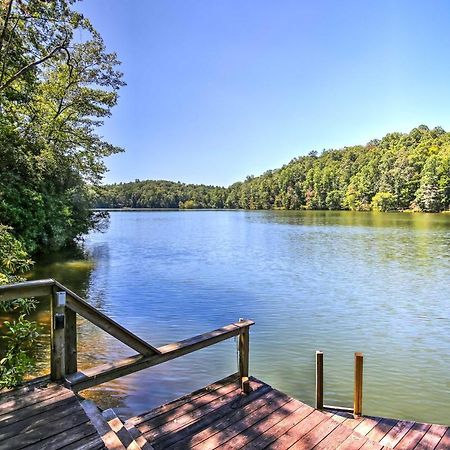 Lakefront Mountain Rest Cottage With Gas Fireplace! Walhalla Ngoại thất bức ảnh