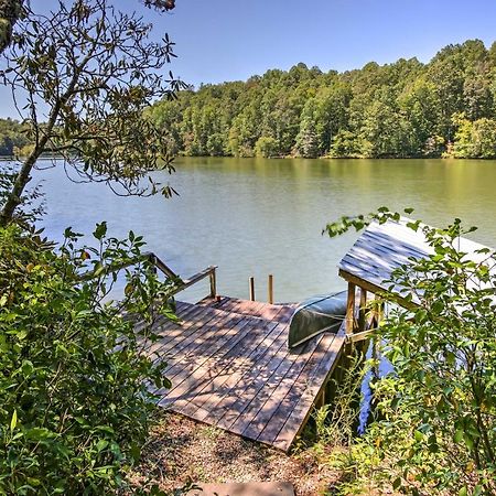 Lakefront Mountain Rest Cottage With Gas Fireplace! Walhalla Ngoại thất bức ảnh