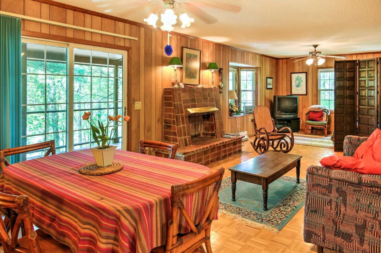 Lakefront Mountain Rest Cottage With Gas Fireplace! Walhalla Ngoại thất bức ảnh