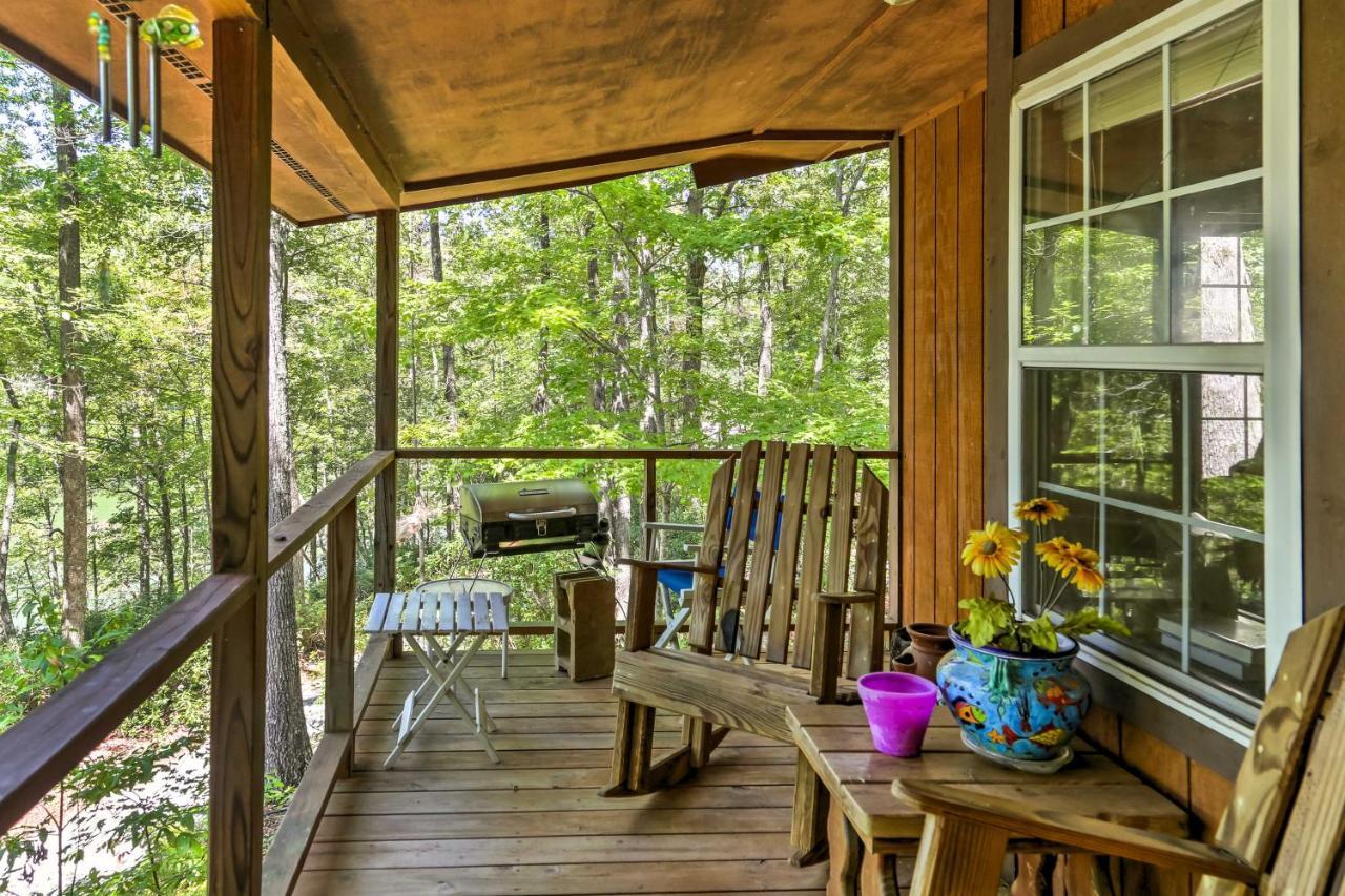 Lakefront Mountain Rest Cottage With Gas Fireplace! Walhalla Ngoại thất bức ảnh