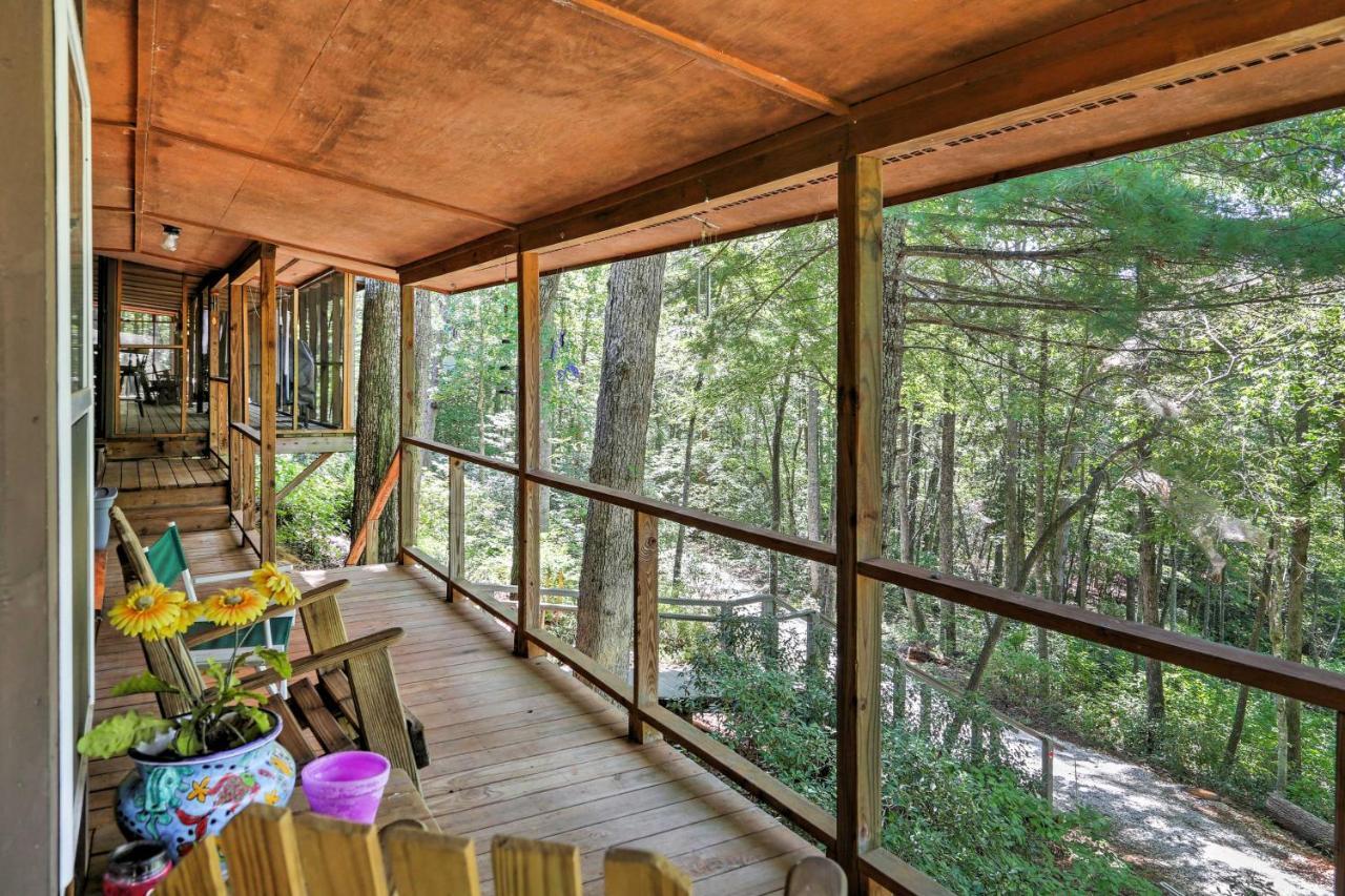 Lakefront Mountain Rest Cottage With Gas Fireplace! Walhalla Ngoại thất bức ảnh